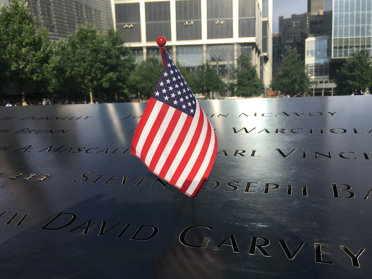 flag outdoors reflection free photo