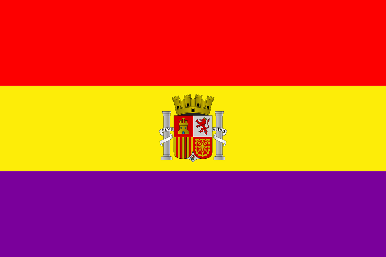 flag spain spanish free photo