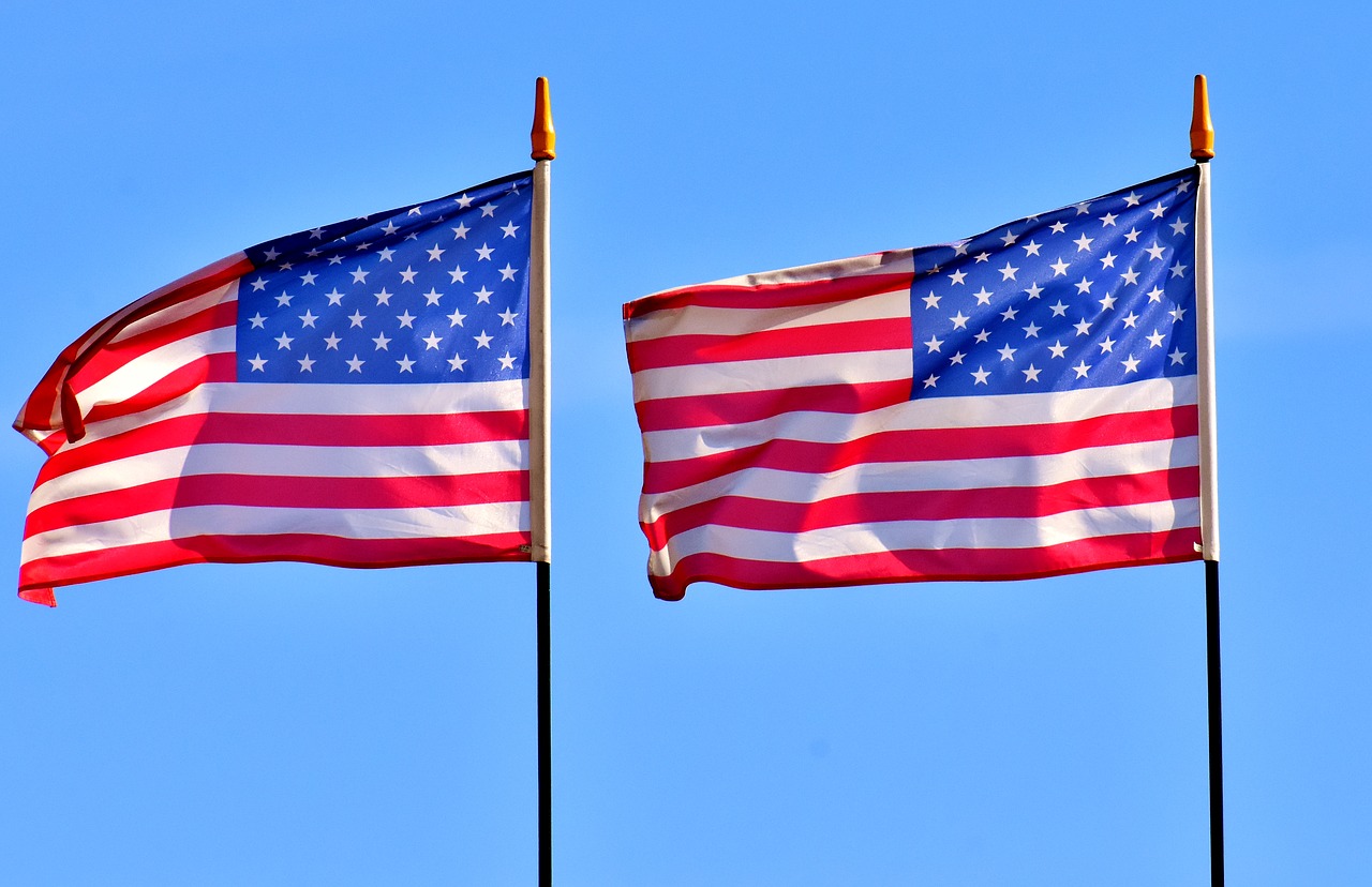 flag  america  usa free photo