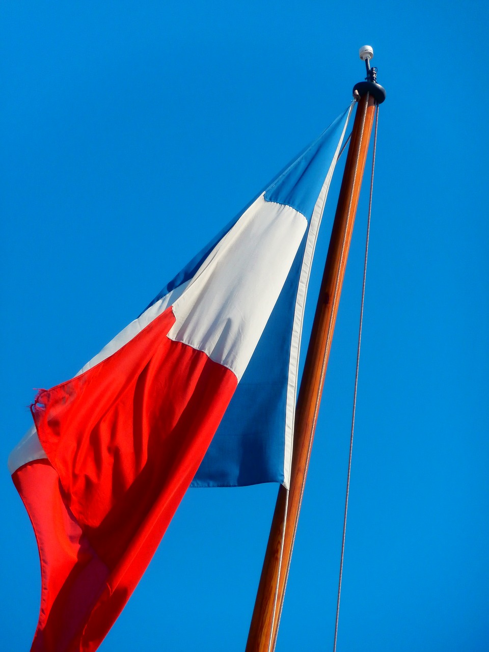 Французский флаг фото