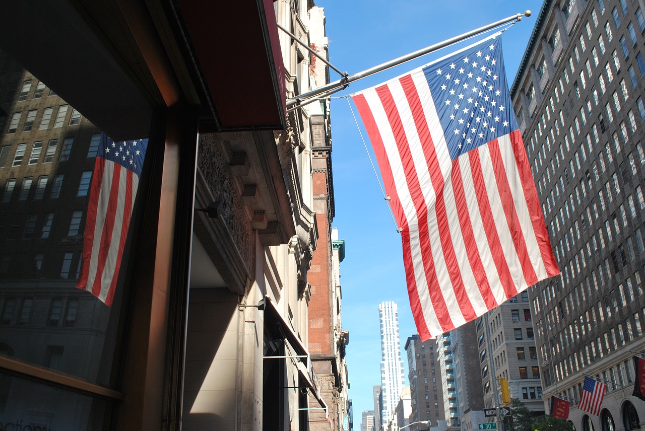 flag  patriotism  city free photo