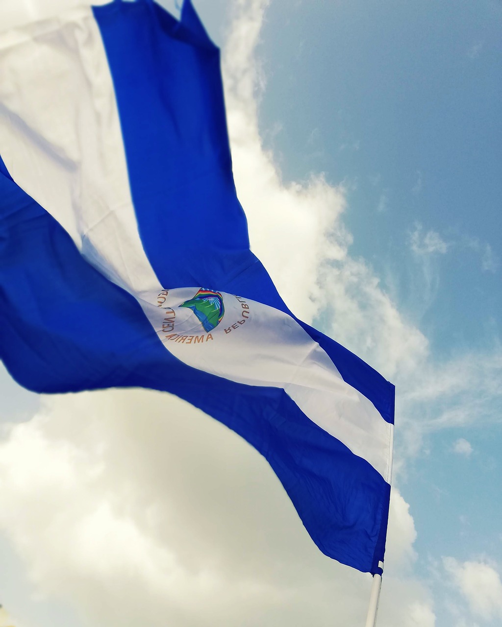 flag  nicaragua  country free photo