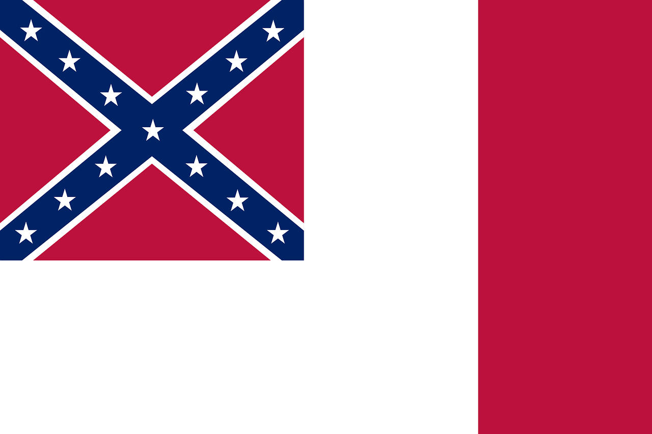 flag third national confederate free photo
