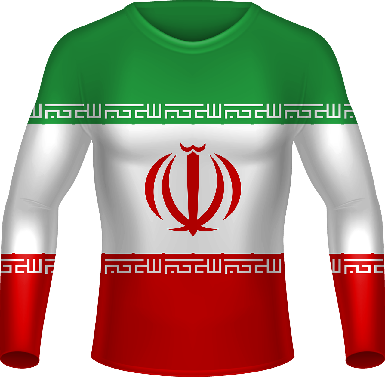 flag  shirt  iran free photo