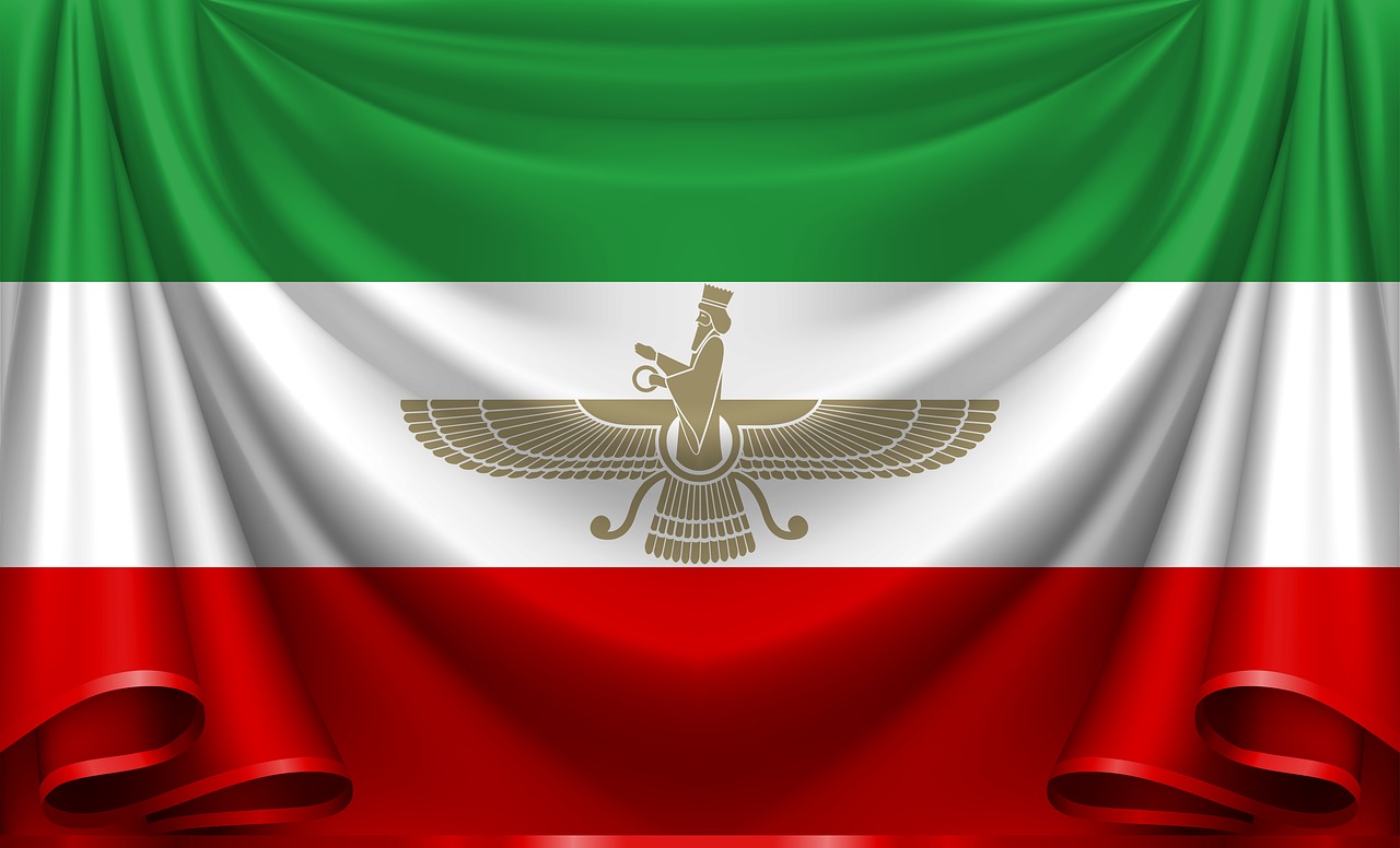 flag  iran  tajikistan free photo