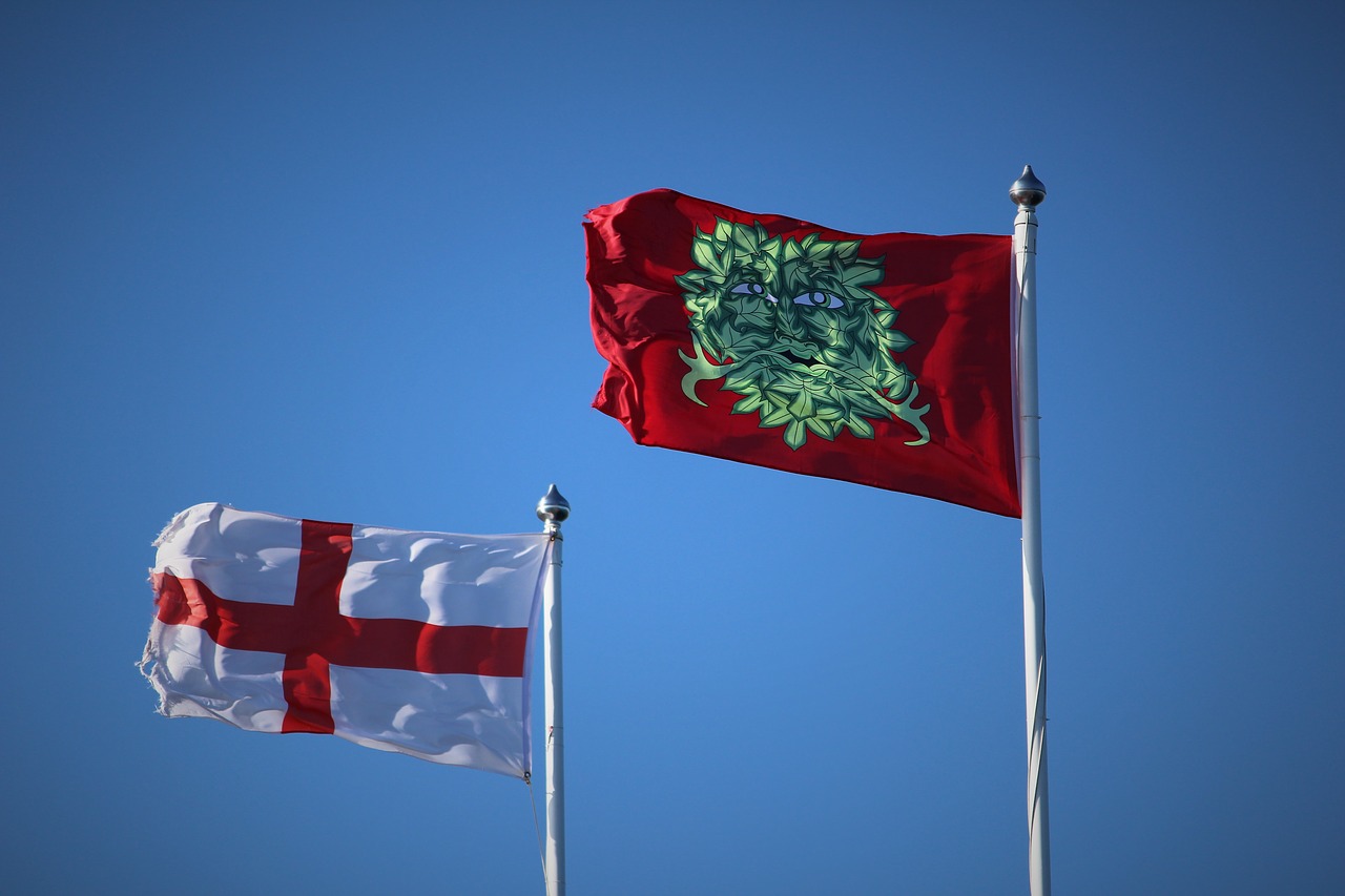 Flag, flag pole, england, st george, kent - free image from needpix.com