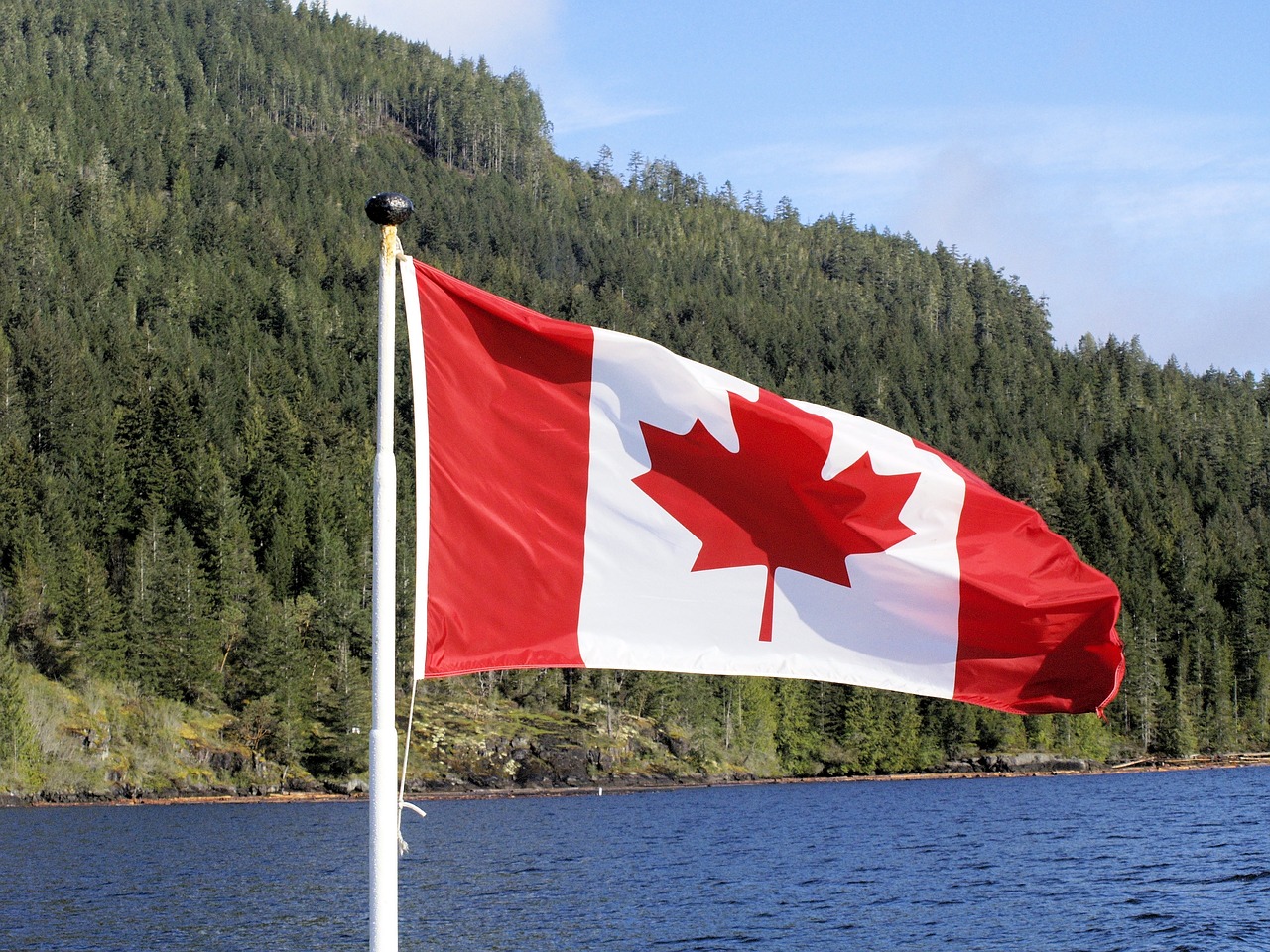 flag  canada  symbol free photo