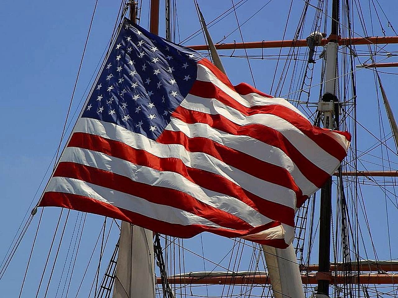 flag american national free photo