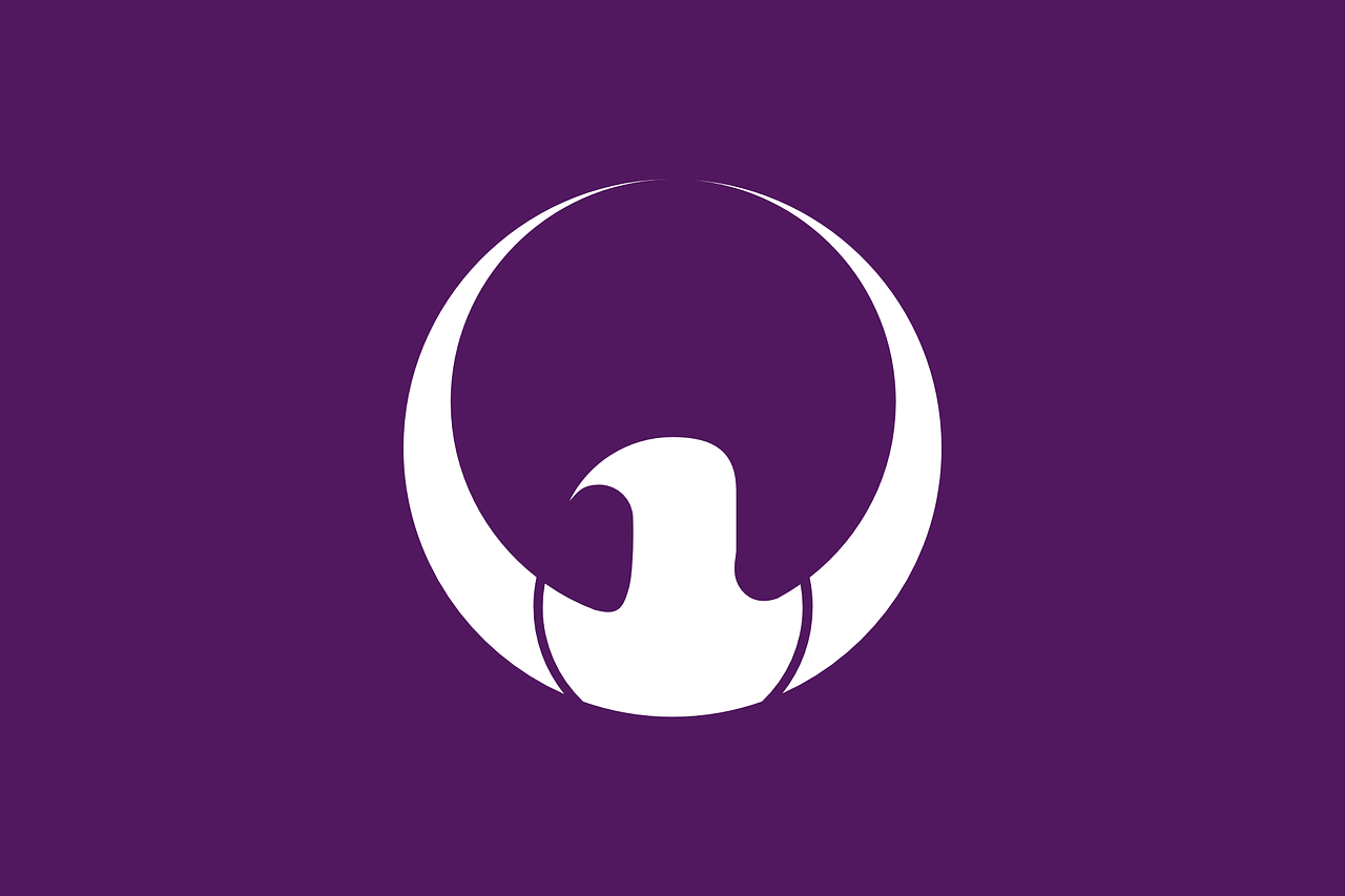 flag japan purple free photo