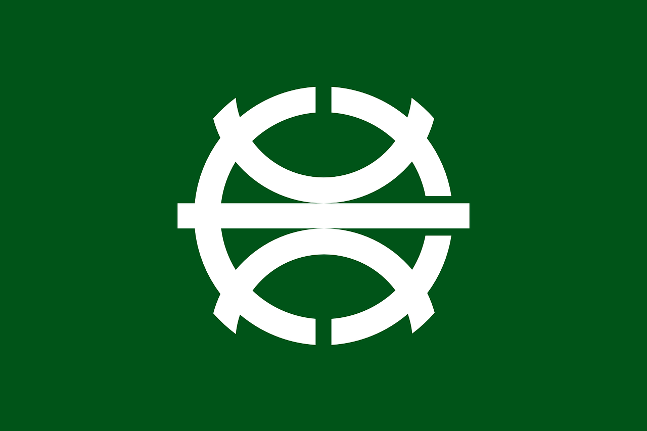flag japan green free photo