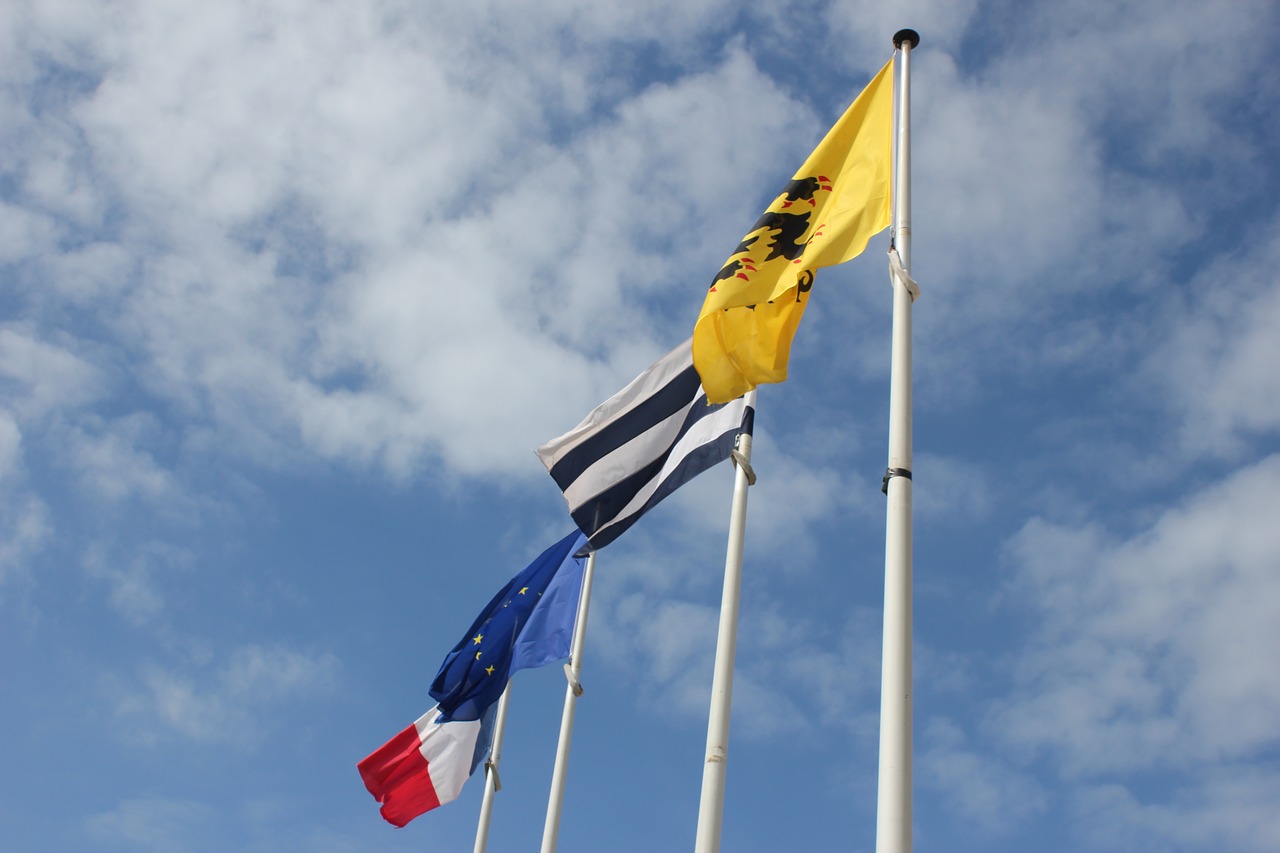 flag  france  french free photo