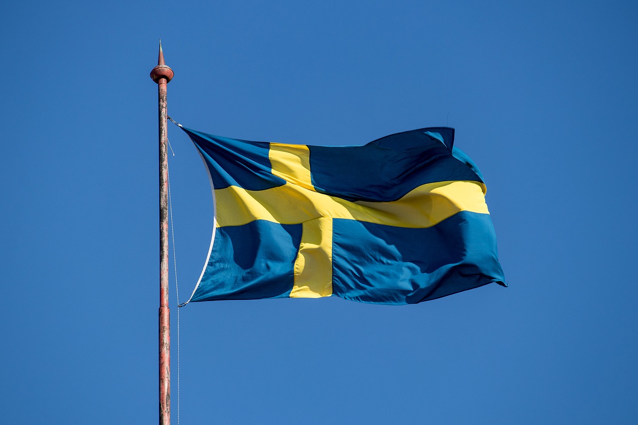 flag  sweden  flutter free photo