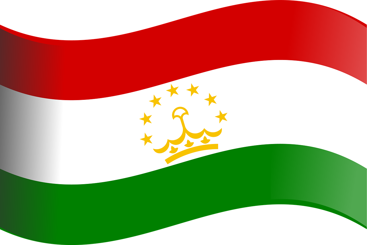 flag  iran  tajikistan free photo