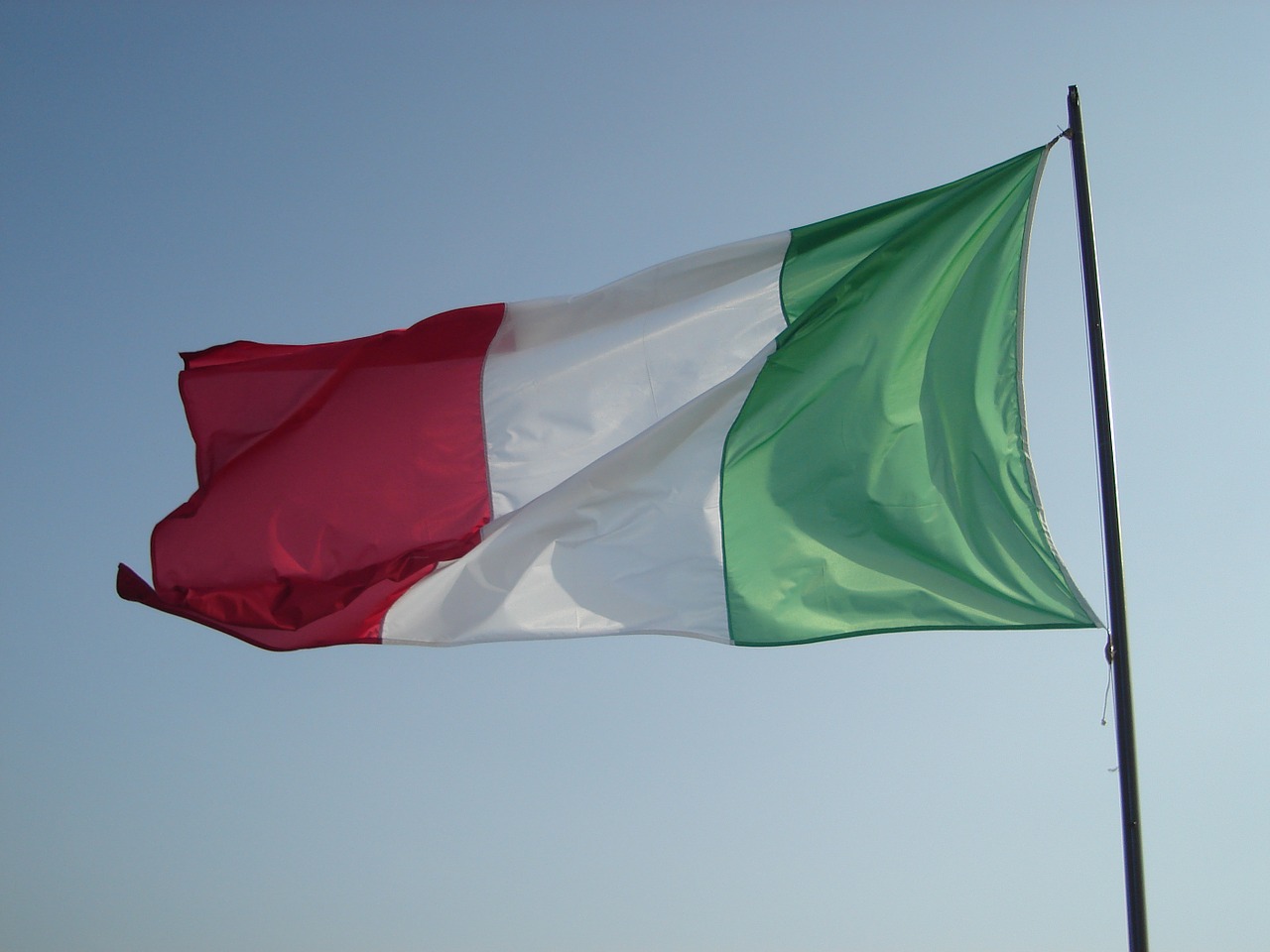 flag italy italiana free photo