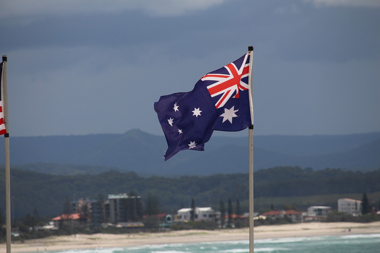 flag australia australian flag free photo