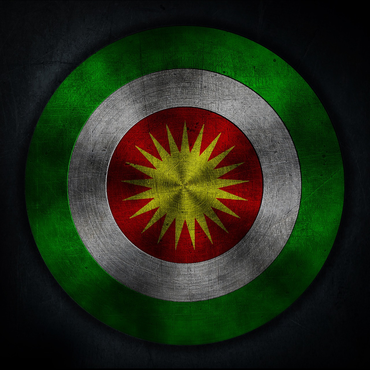 flag kurdistan kurd free photo