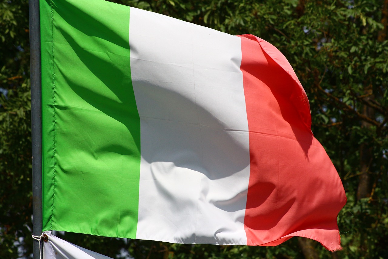 flag italy italian free photo