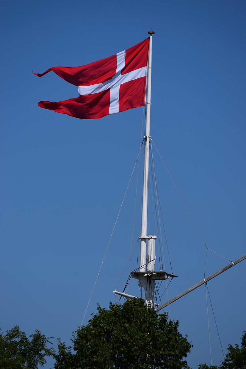 flag danish denmark free photo