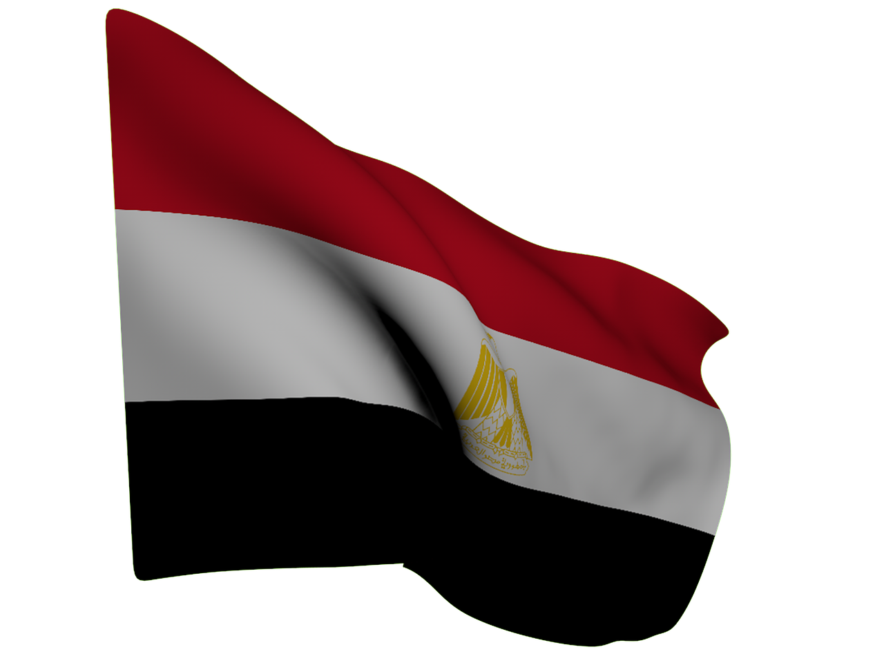 flag egypt stripes red free photo