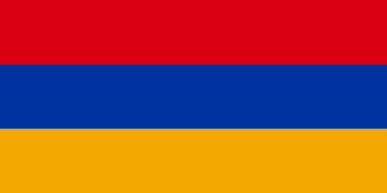 flag of armenia armenian official free photo