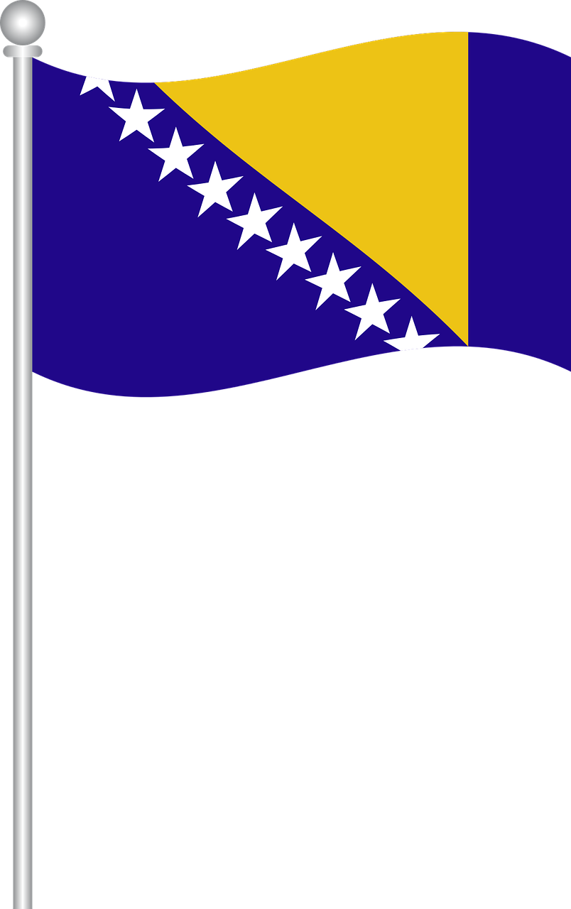 flag of bosnia flag bosnia free photo