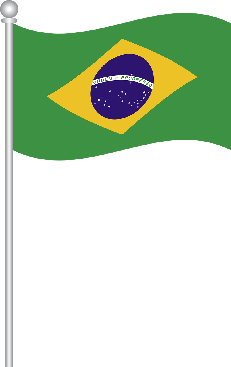 flag of brazil world flags flags of world free photo