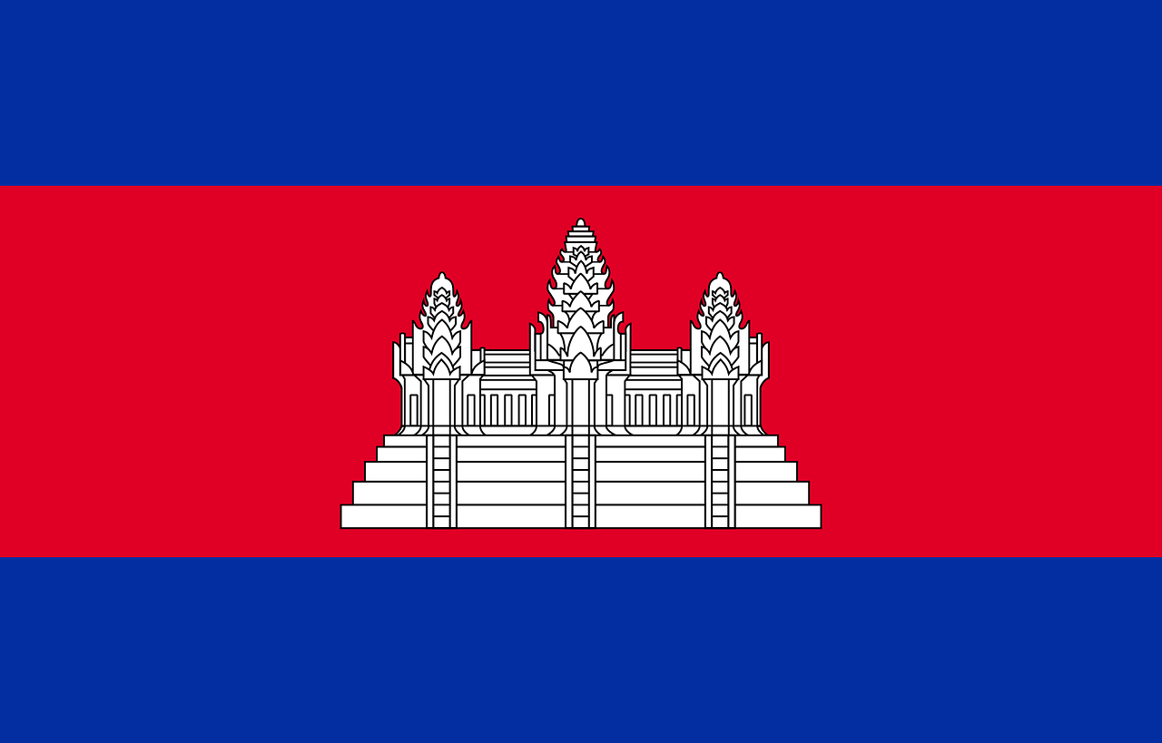 flag of cambodia national flag kingdom of cambodia free photo