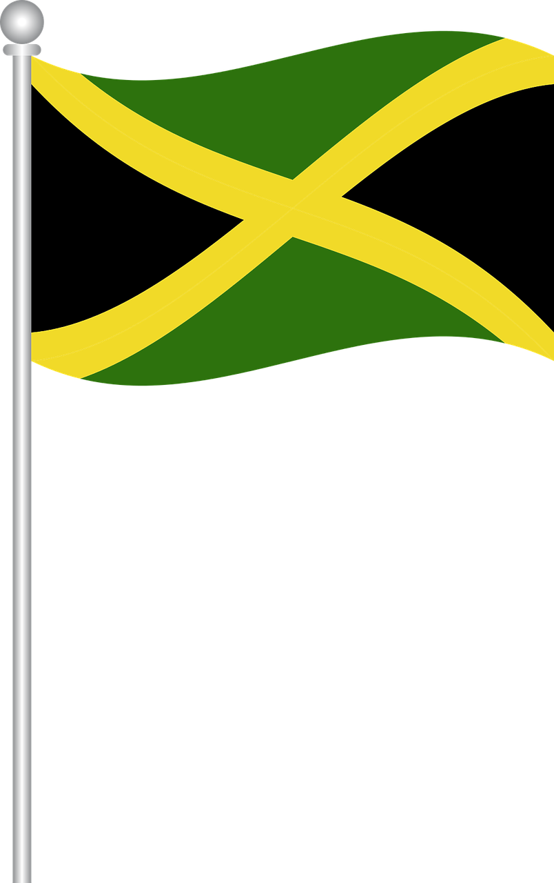 flag of jamaica flag jamaica free photo