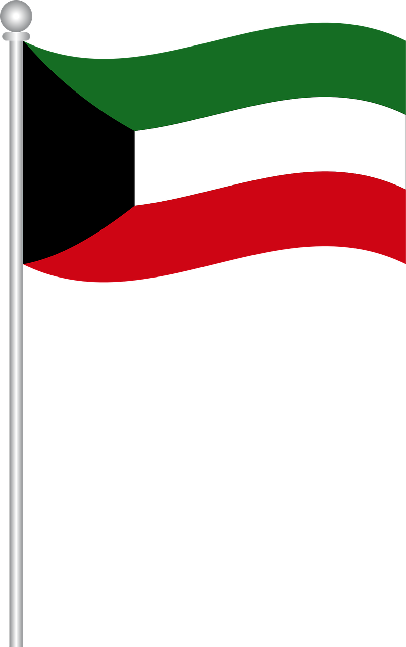 flag of kuwait flag kuwait free photo
