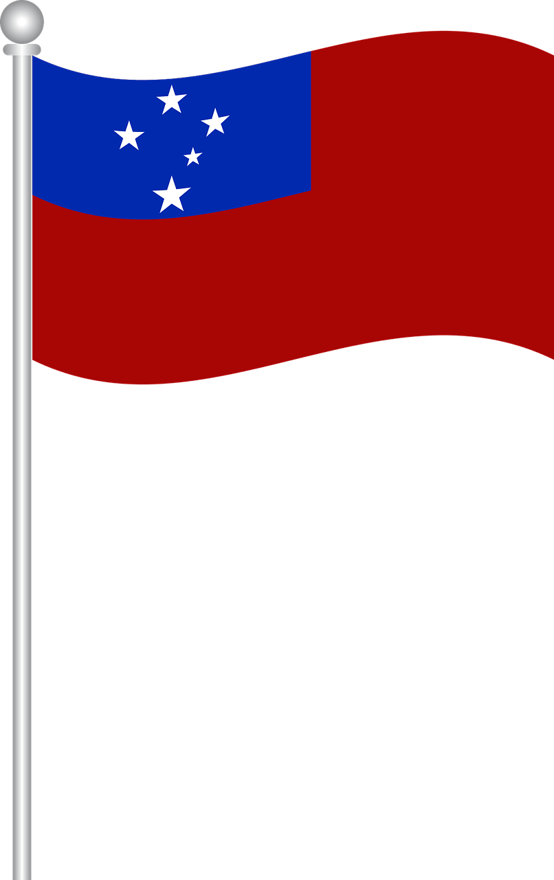 flag of samoa flag samoa free photo