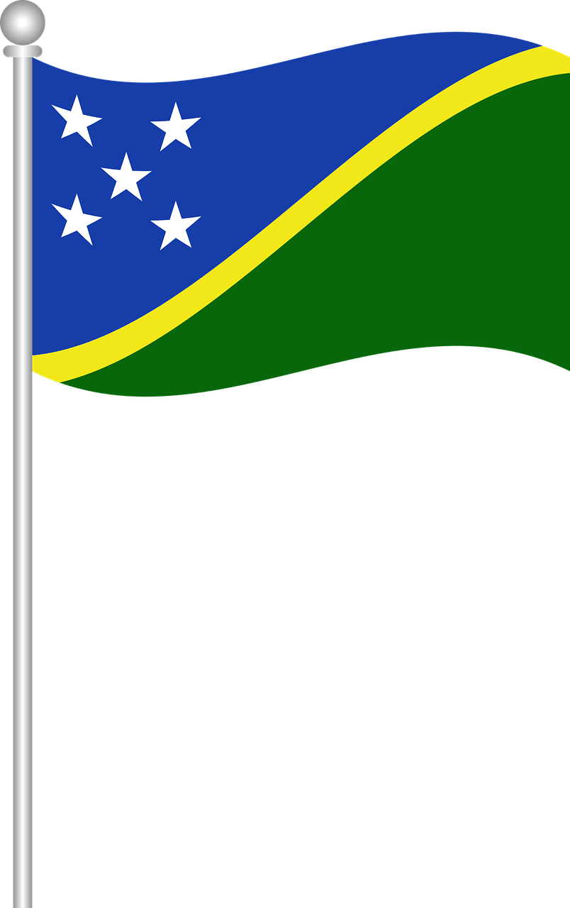 flag of solomon islands flag solomon islands free photo