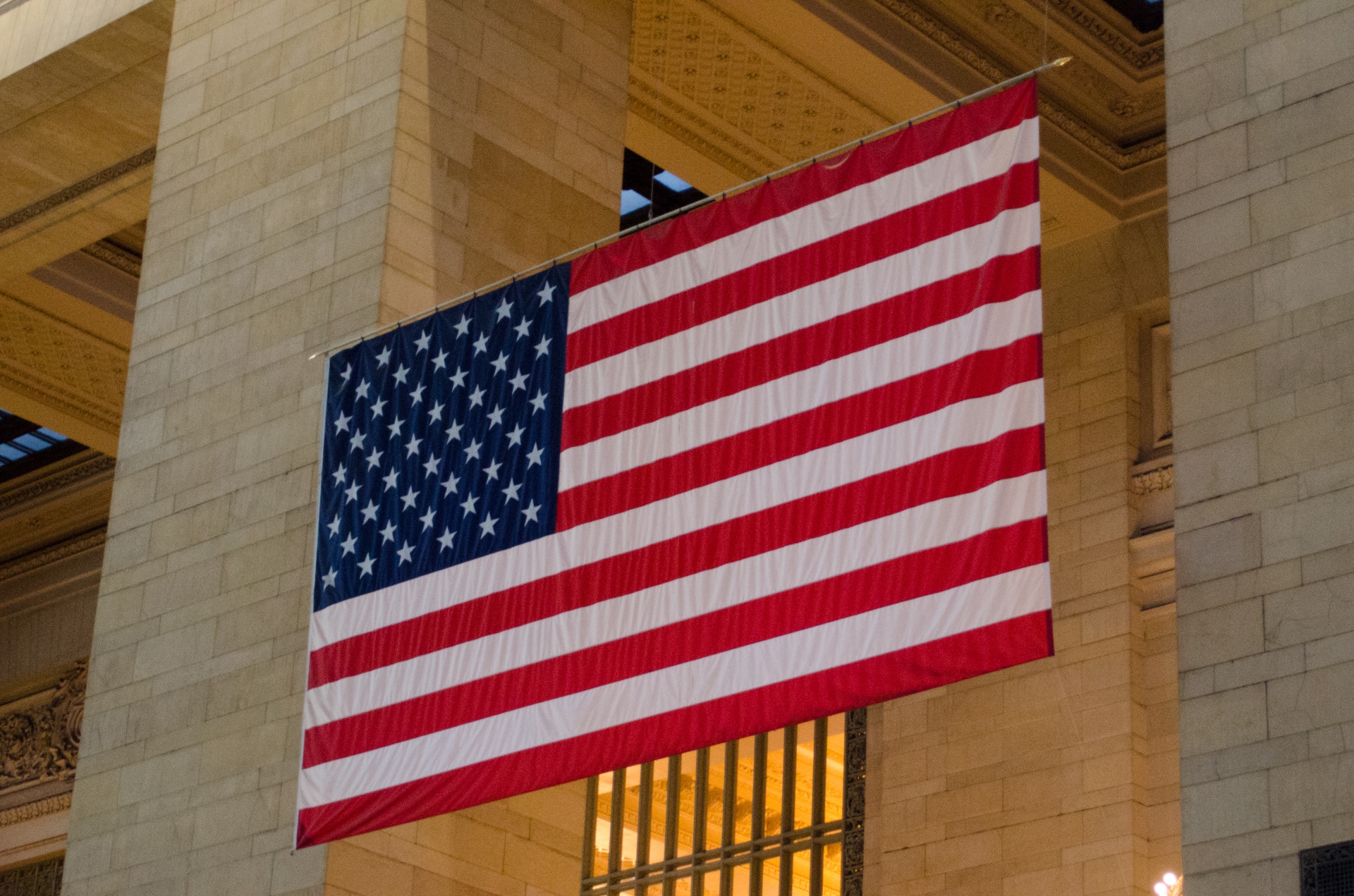 flag american waving free photo