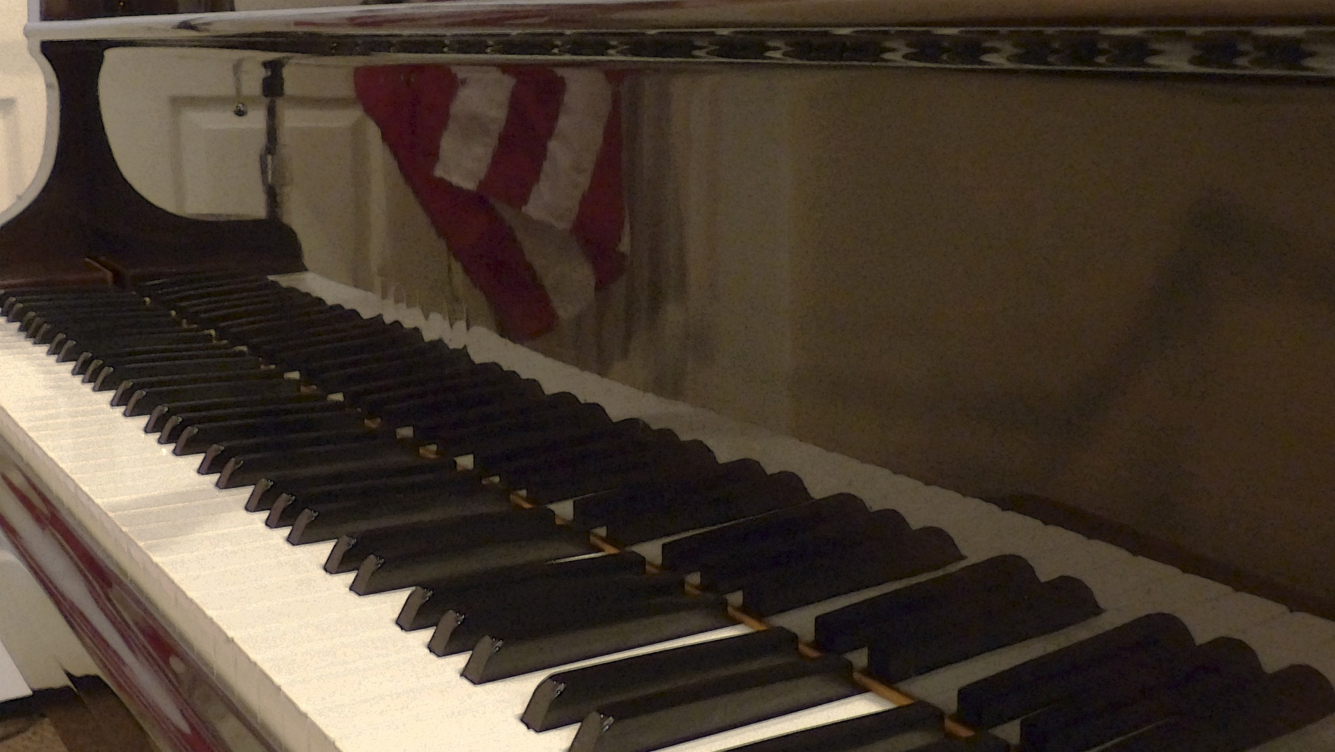 piano keys flag free photo