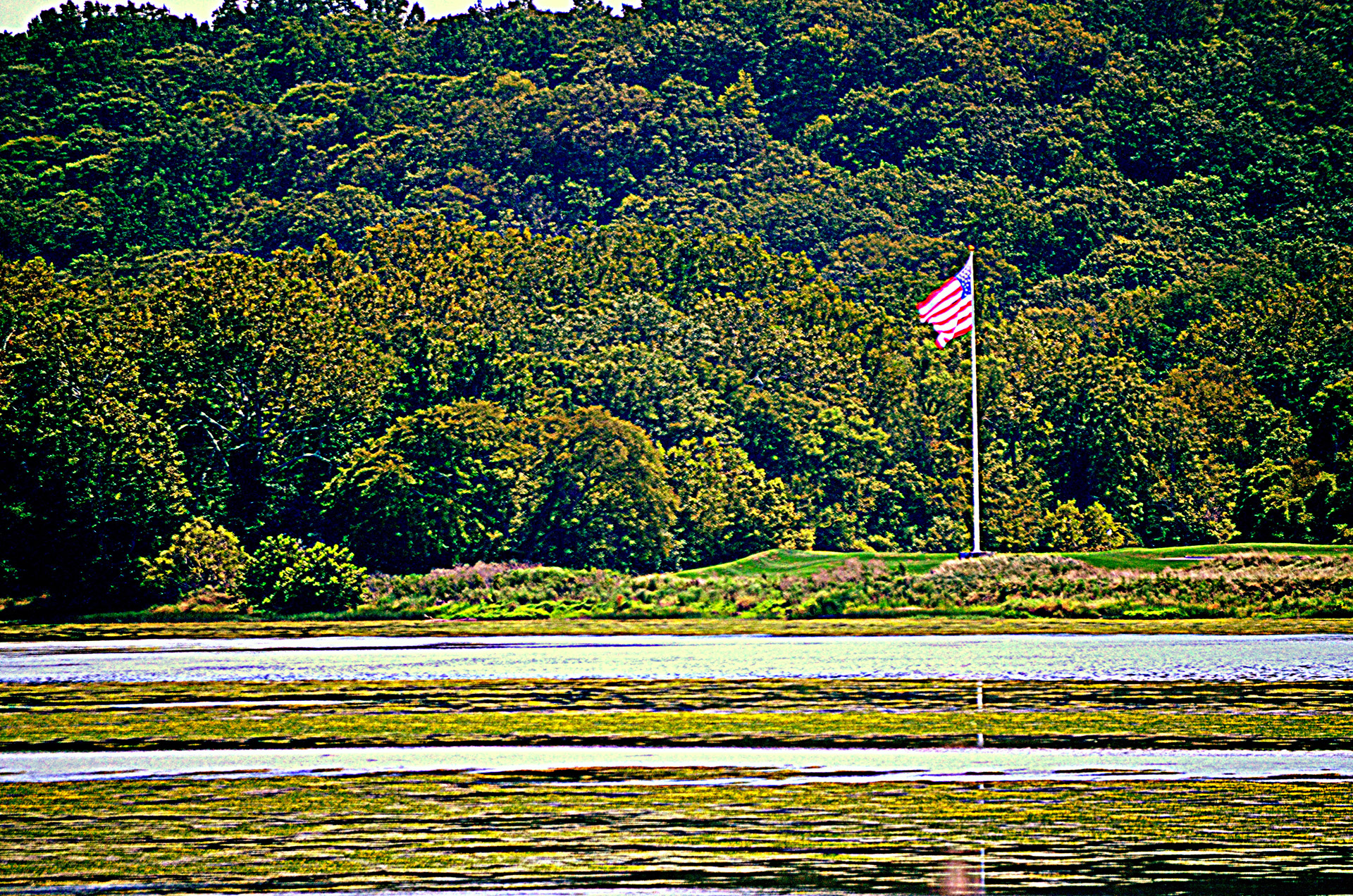 american flag flagpole free photo