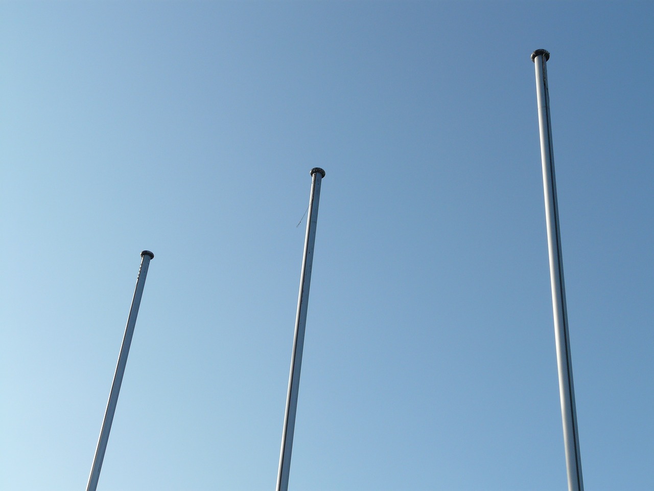flagpole masts empty free photo