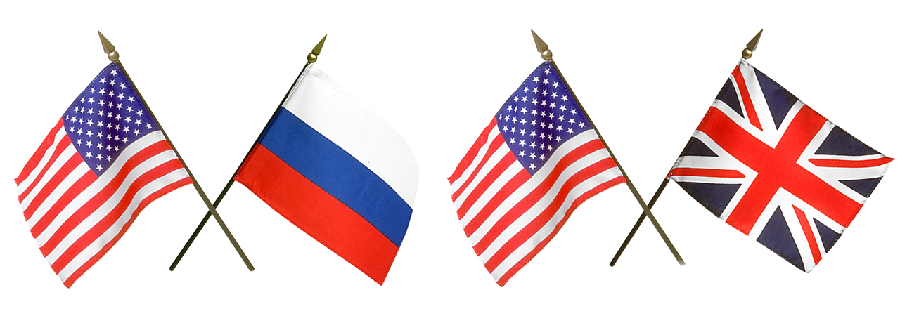 flags russia american flag free photo