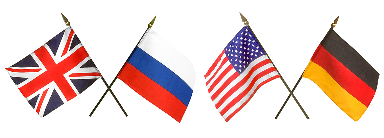 flags russia american flag free photo