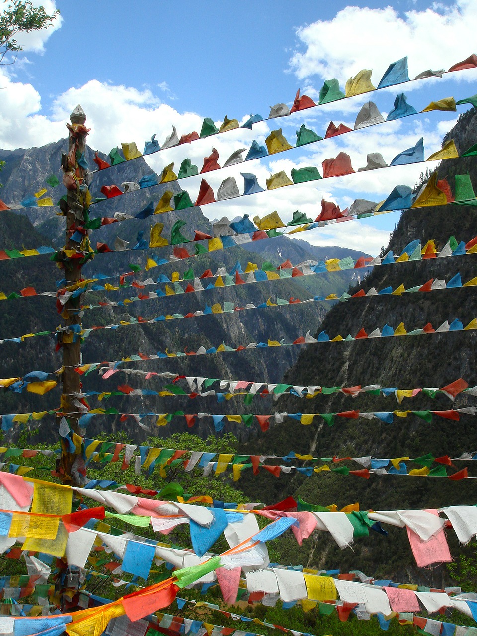 flags nepal yunnan free photo