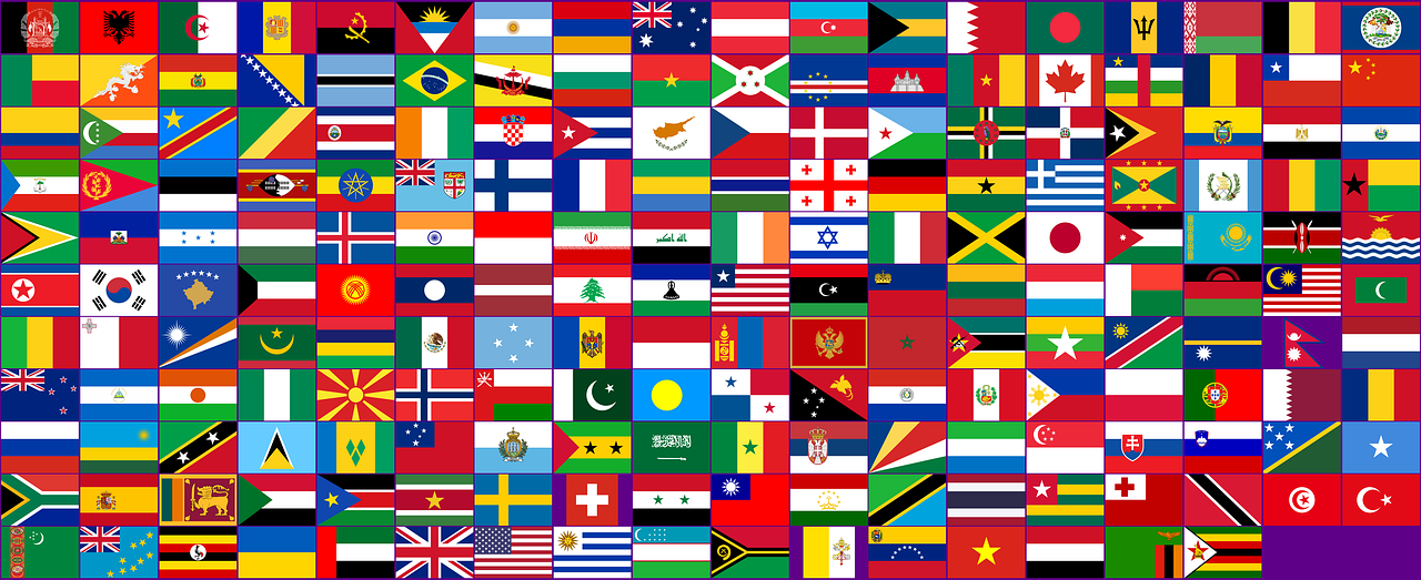 flags  countries  international free photo
