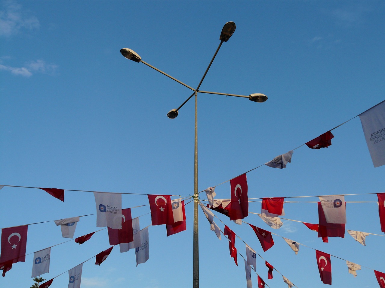 flags pennant turkish free photo