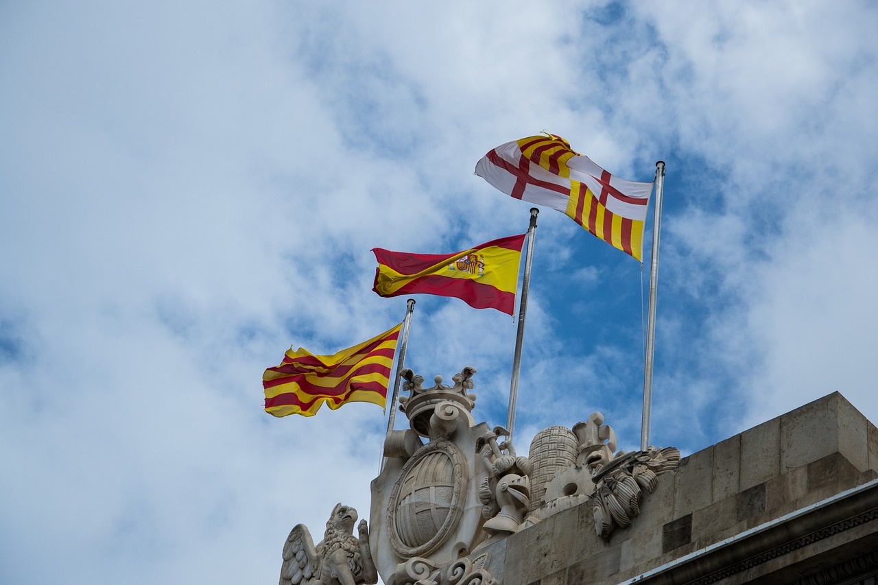 flags spain flag free photo