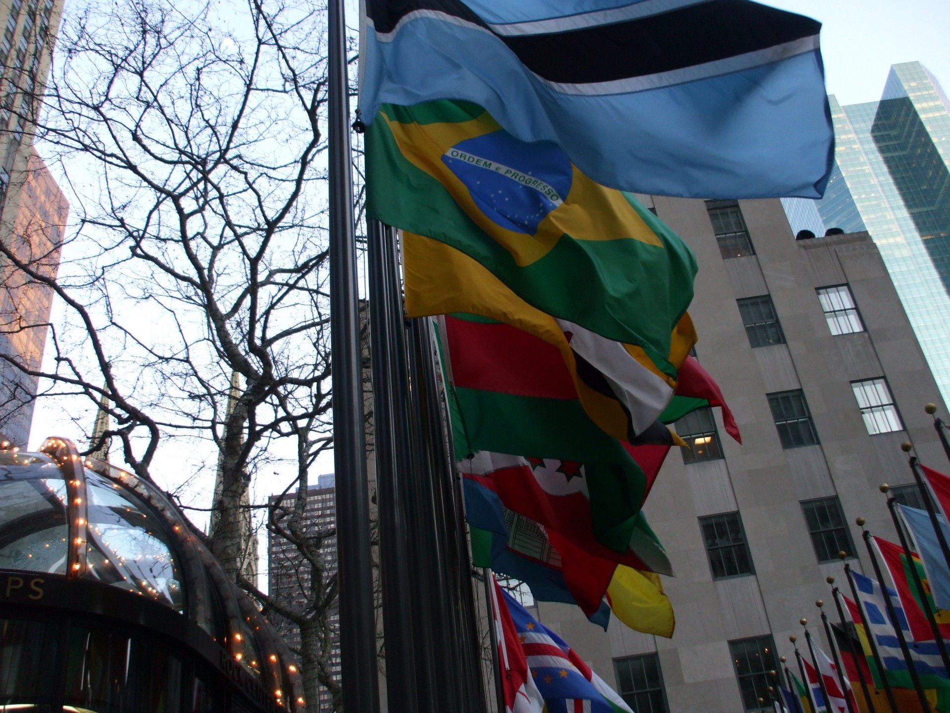 rockefeller center new york city nations free photo