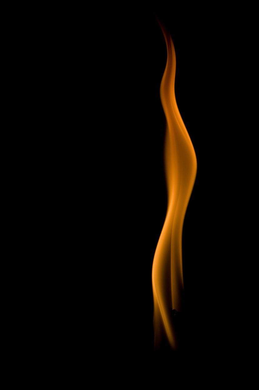 flame fire orange free photo