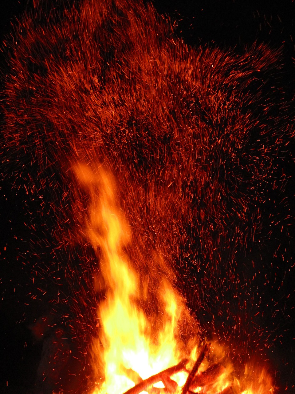 flame air fire free photo