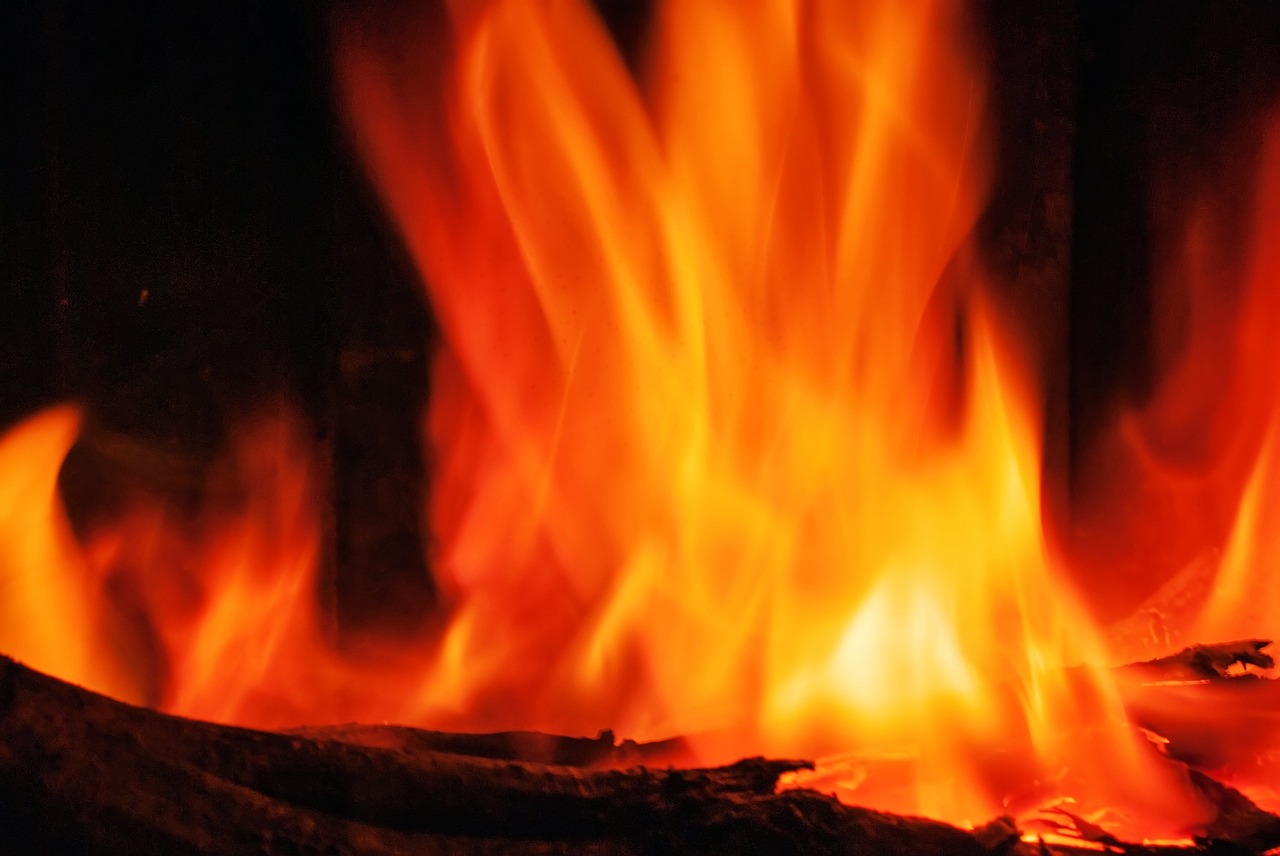 flame fire ablaze free photo
