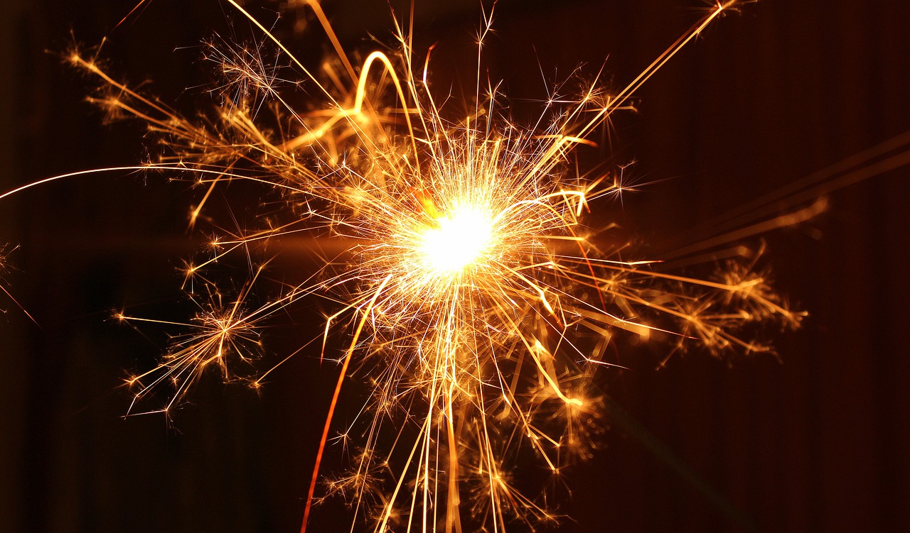 flame fireworks spark free photo