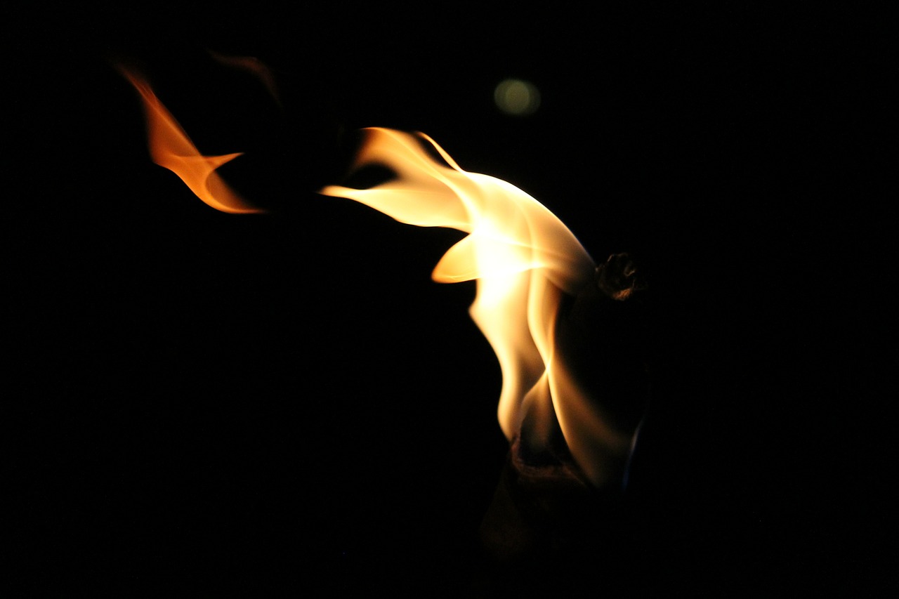flame torch fire free photo