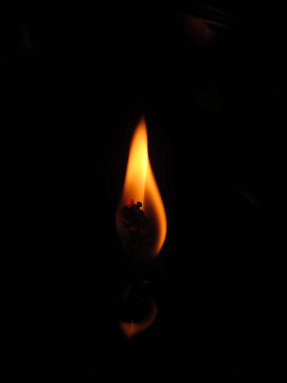 flame candle dark free photo