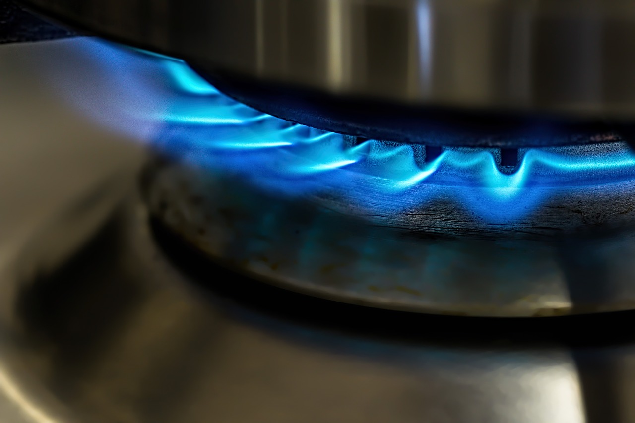 flame gas stove cooking free photo