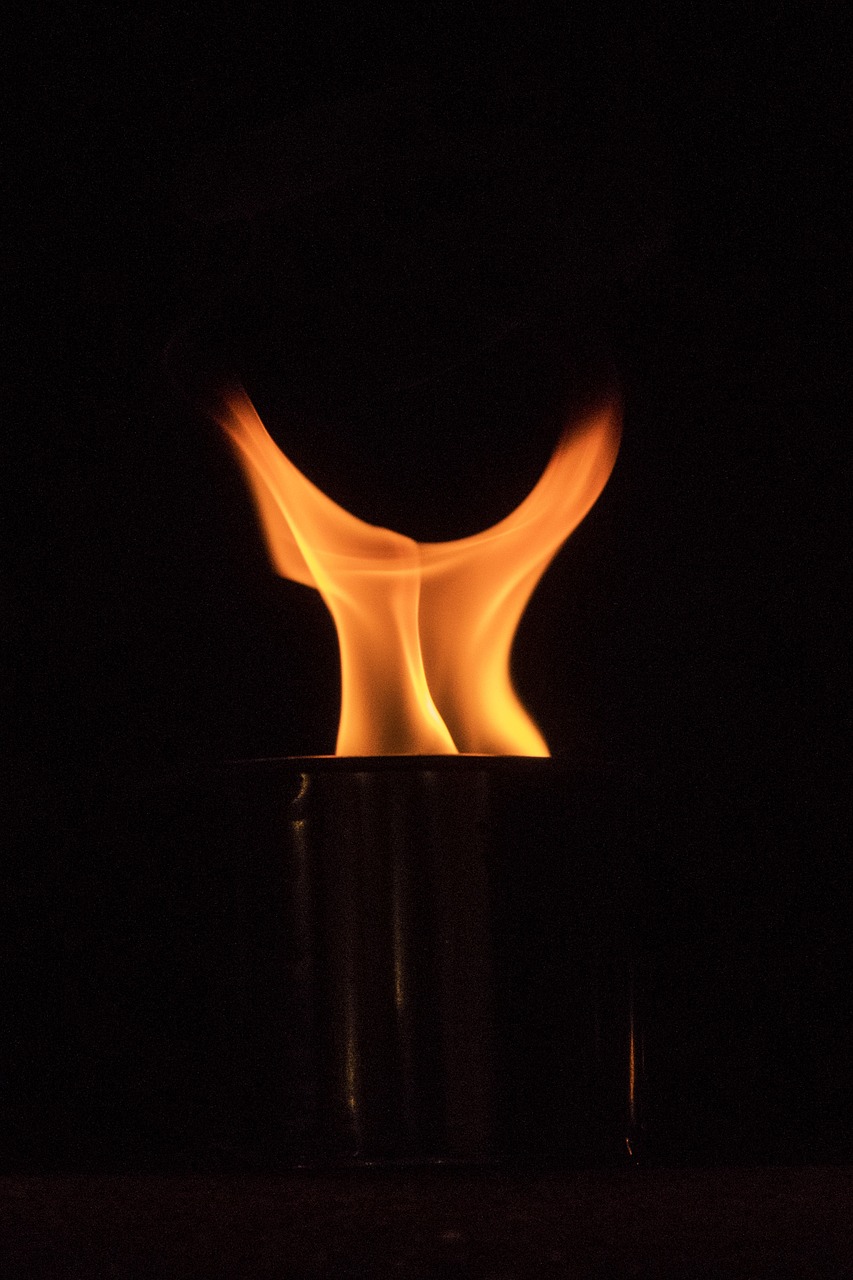 flamen fire glowing free photo